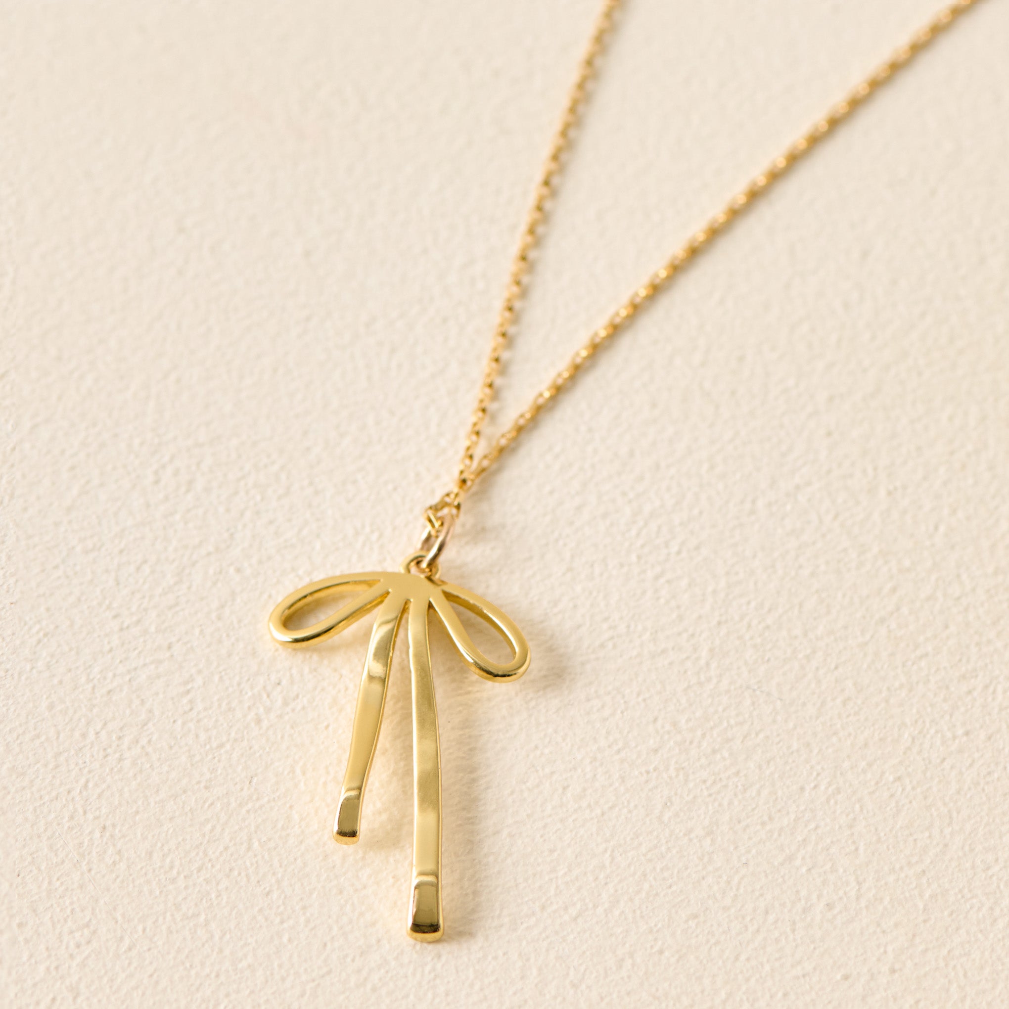 Vintage Bow Necklace