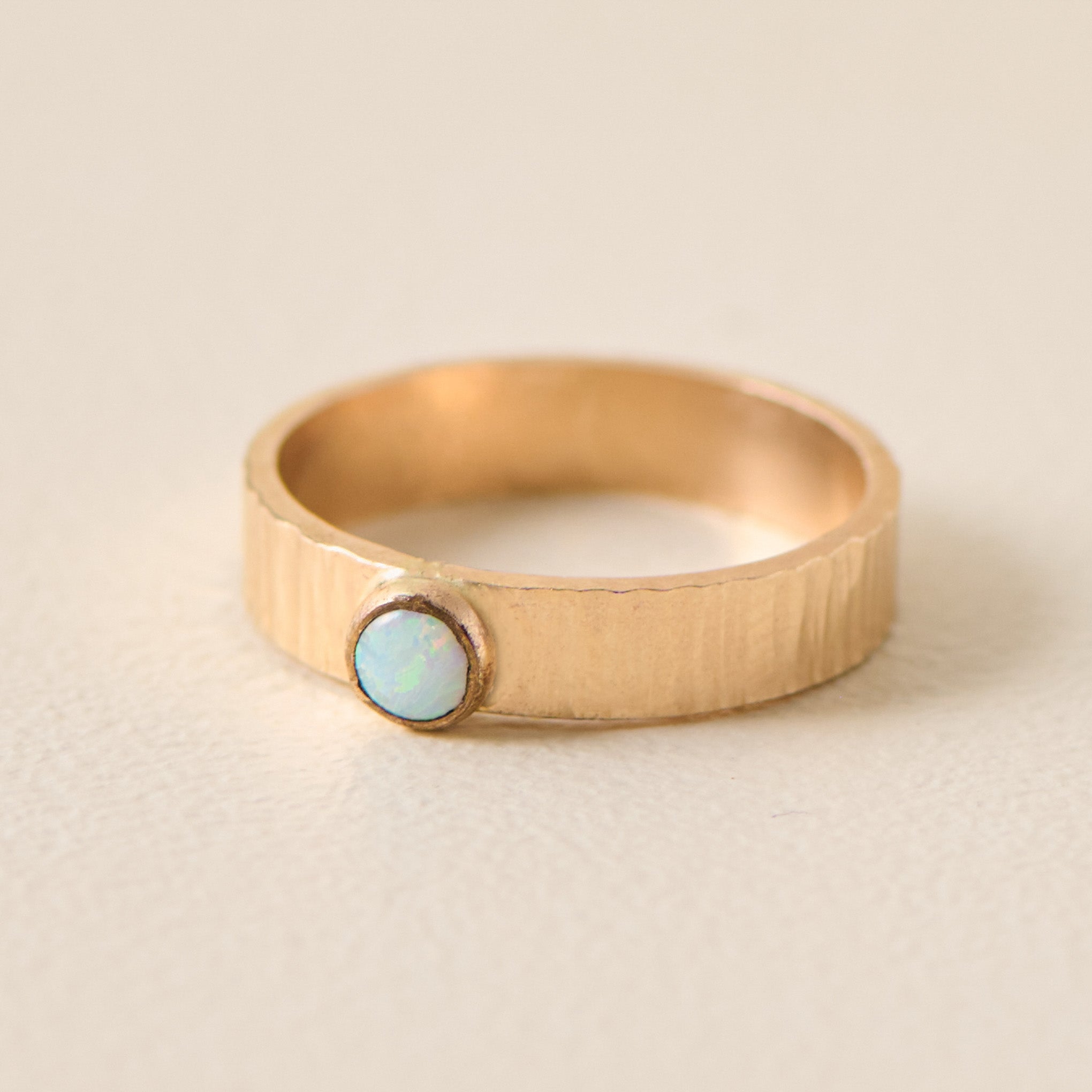 October Sunrise Birthstone Ring