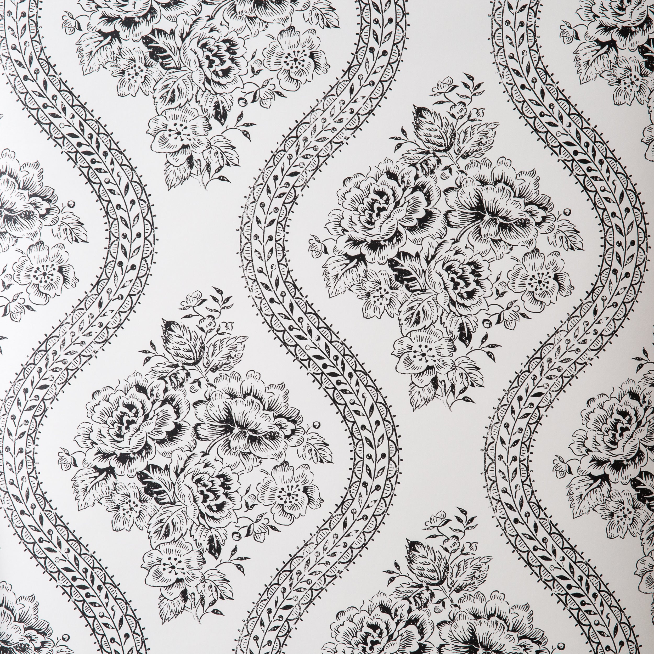 Coverlet Floral Wallpaper