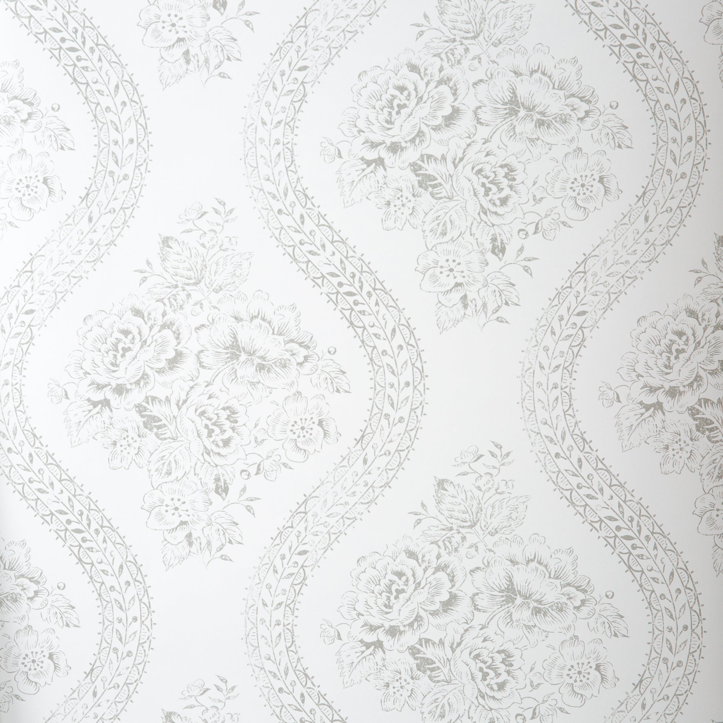 Coverlet Floral Wallpaper