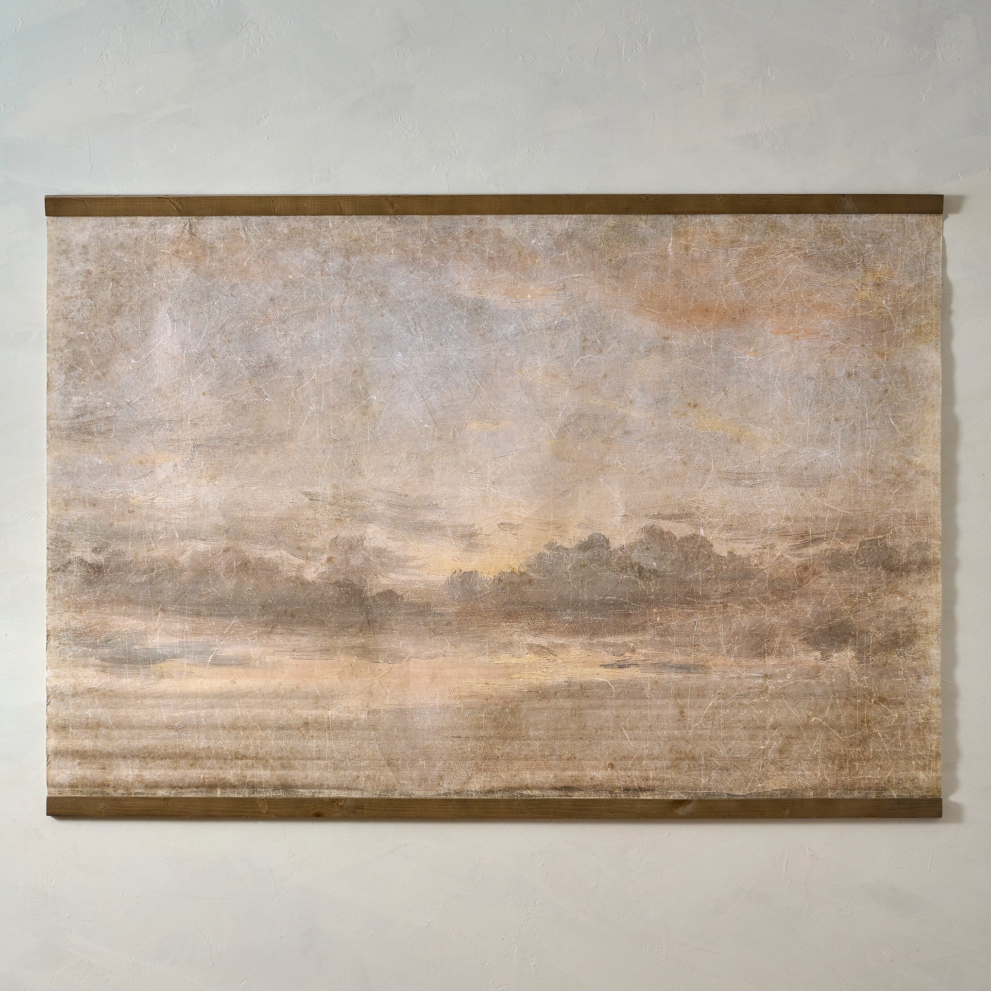 Oversized Celestial Drifts Vintage Tapestry