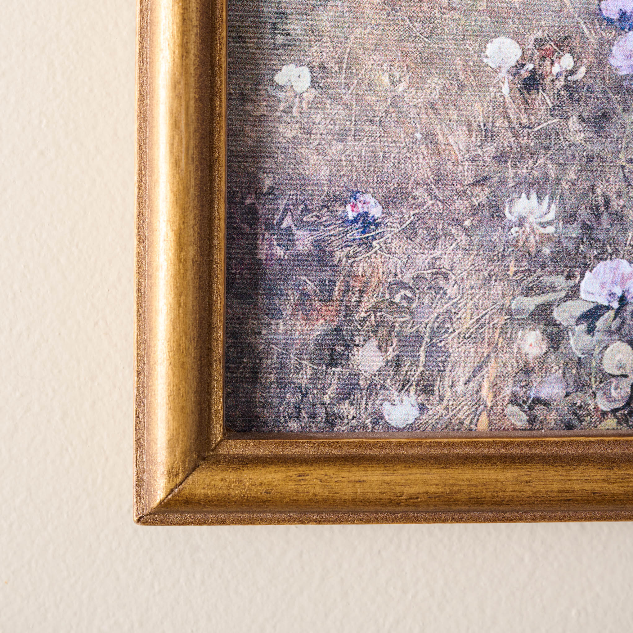Wildflowers in Bloom Framed Art close up