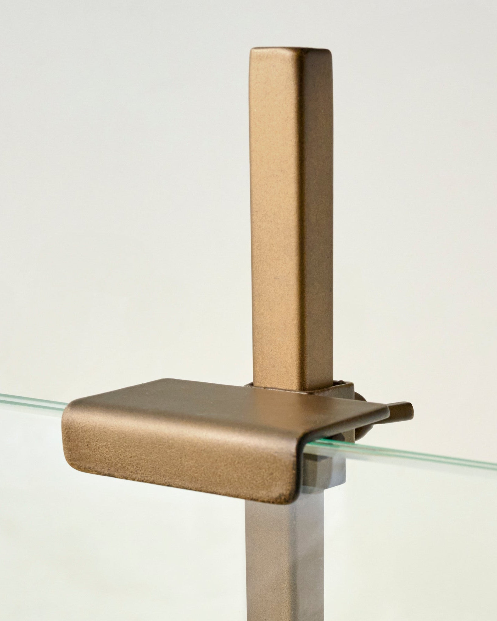 Shaina Adjustable Display Frame/Easel in Brass up close