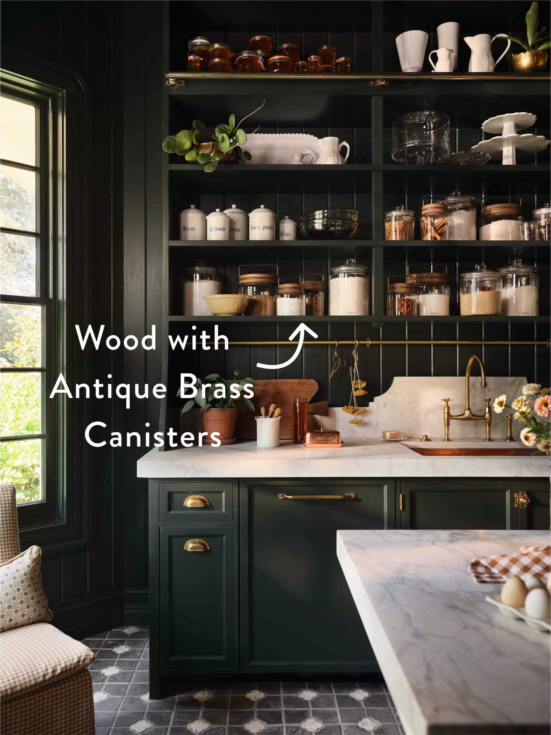 mini reni brass canisters