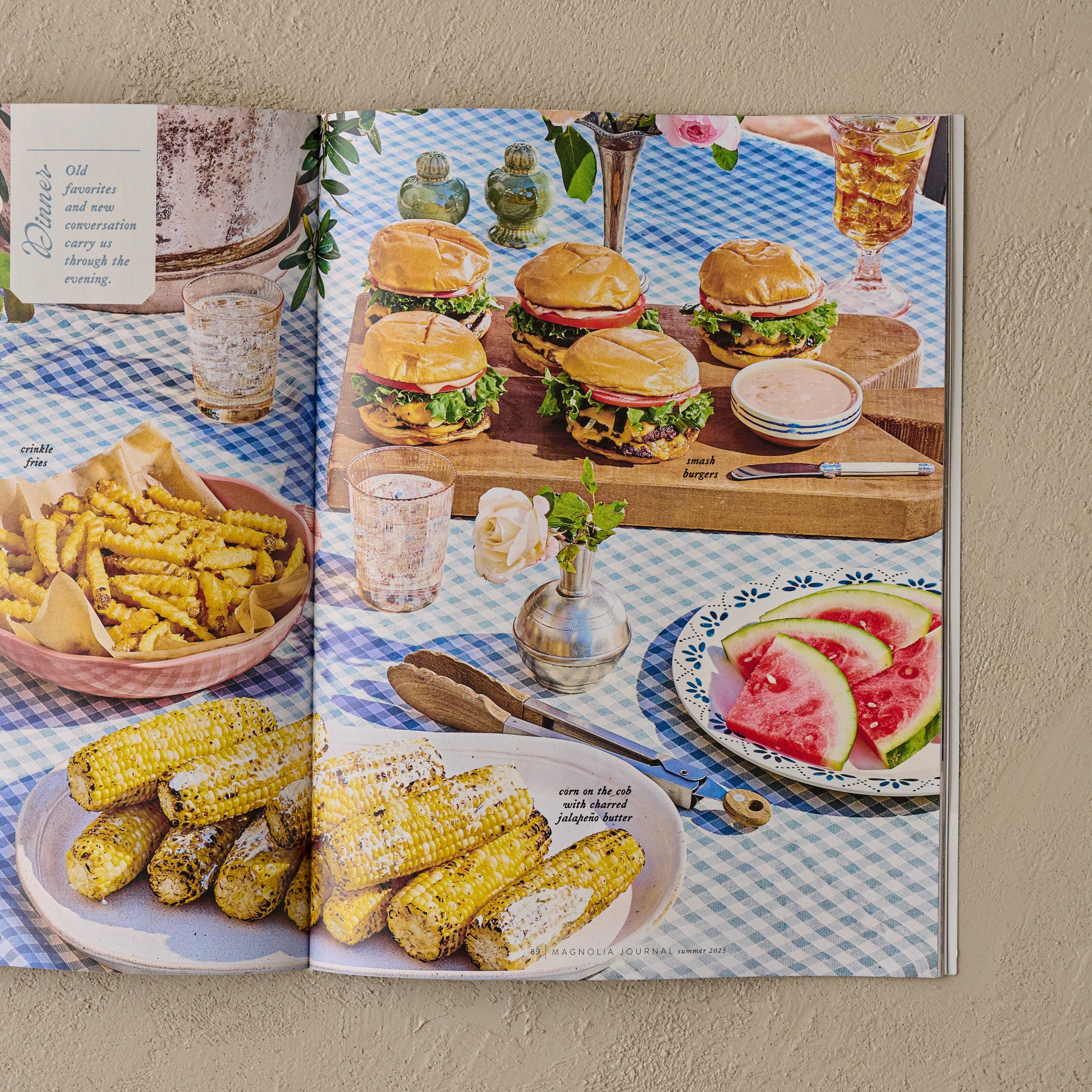 Magnoliass Journal Summer 2025 dinner story