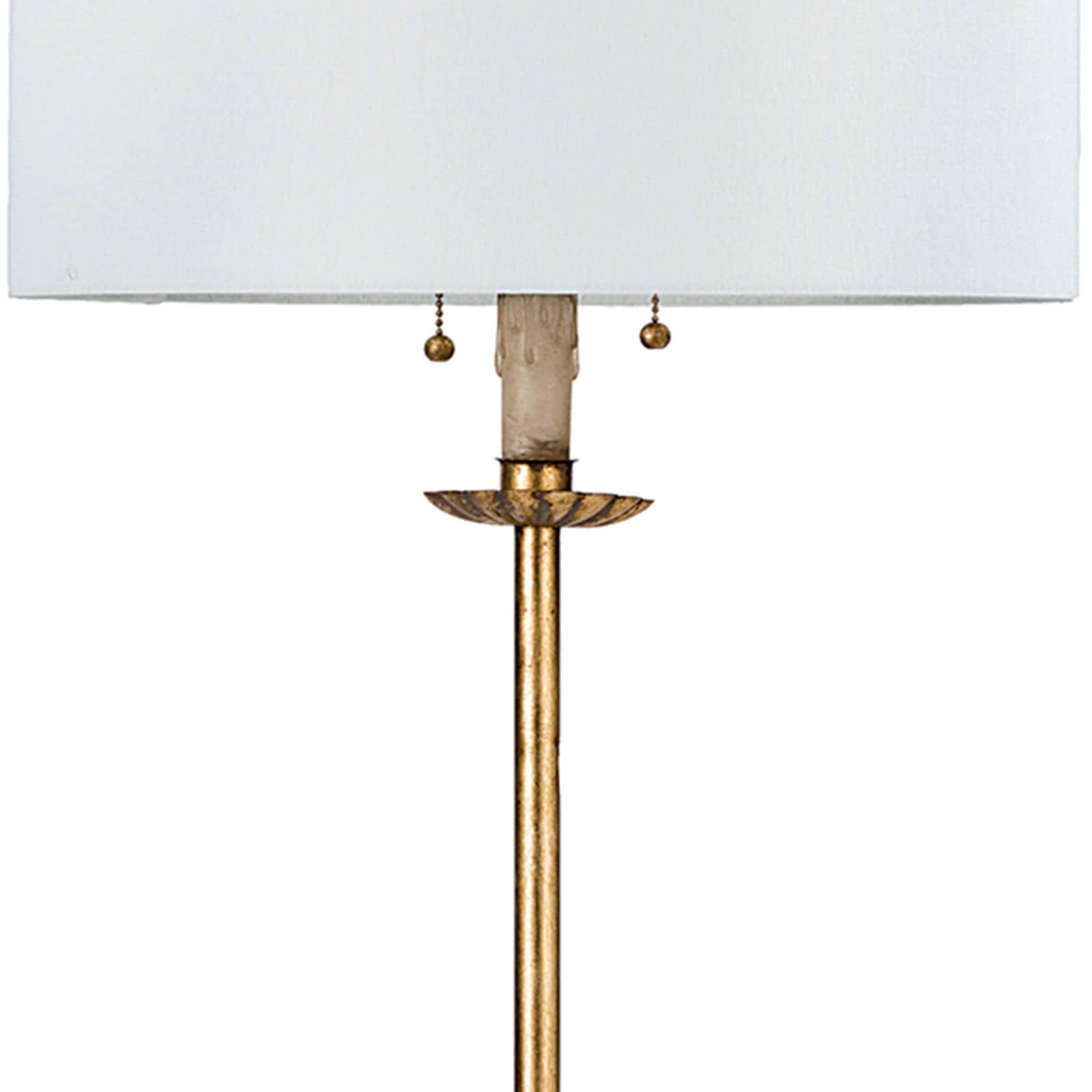 Clove Floor Lamp close up of pull chains