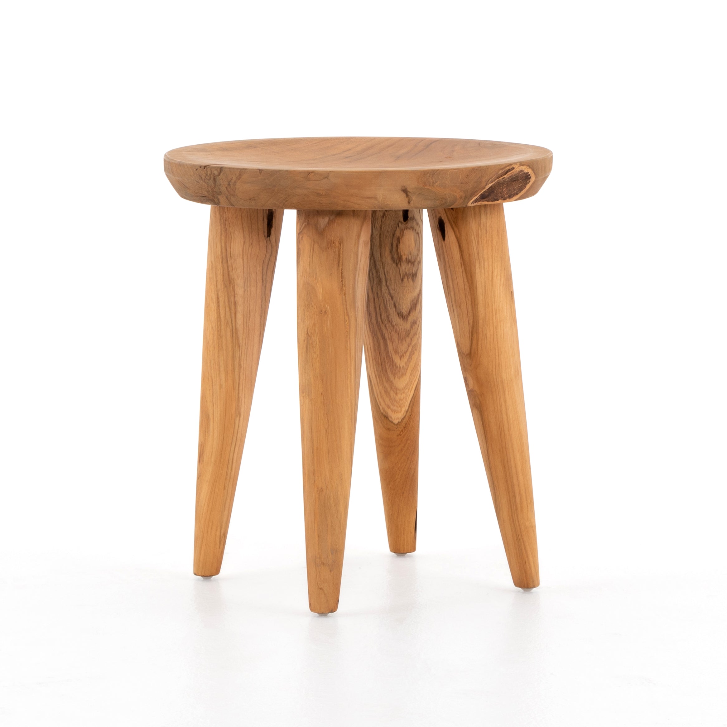 zia teak wood outdoor end table