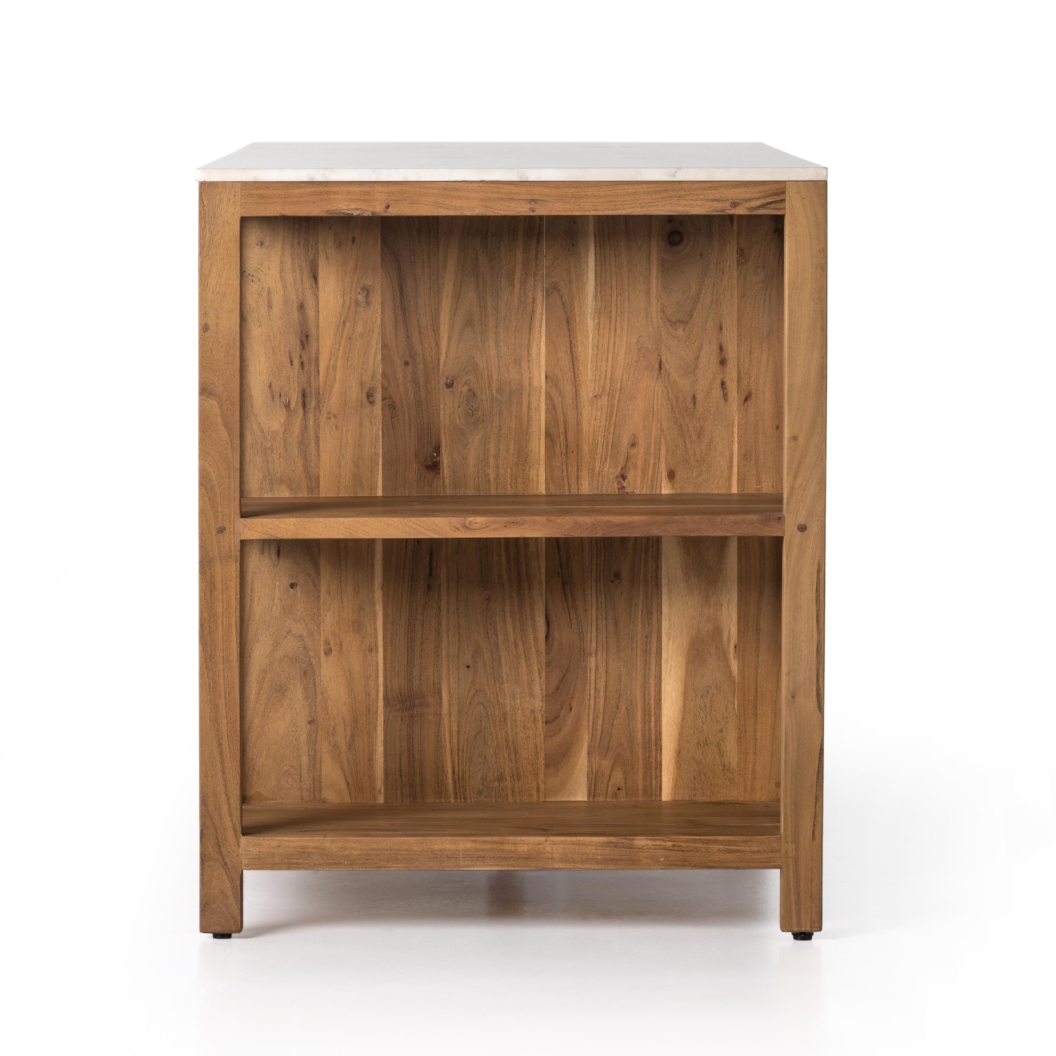 Frasier Kitchen Island side view