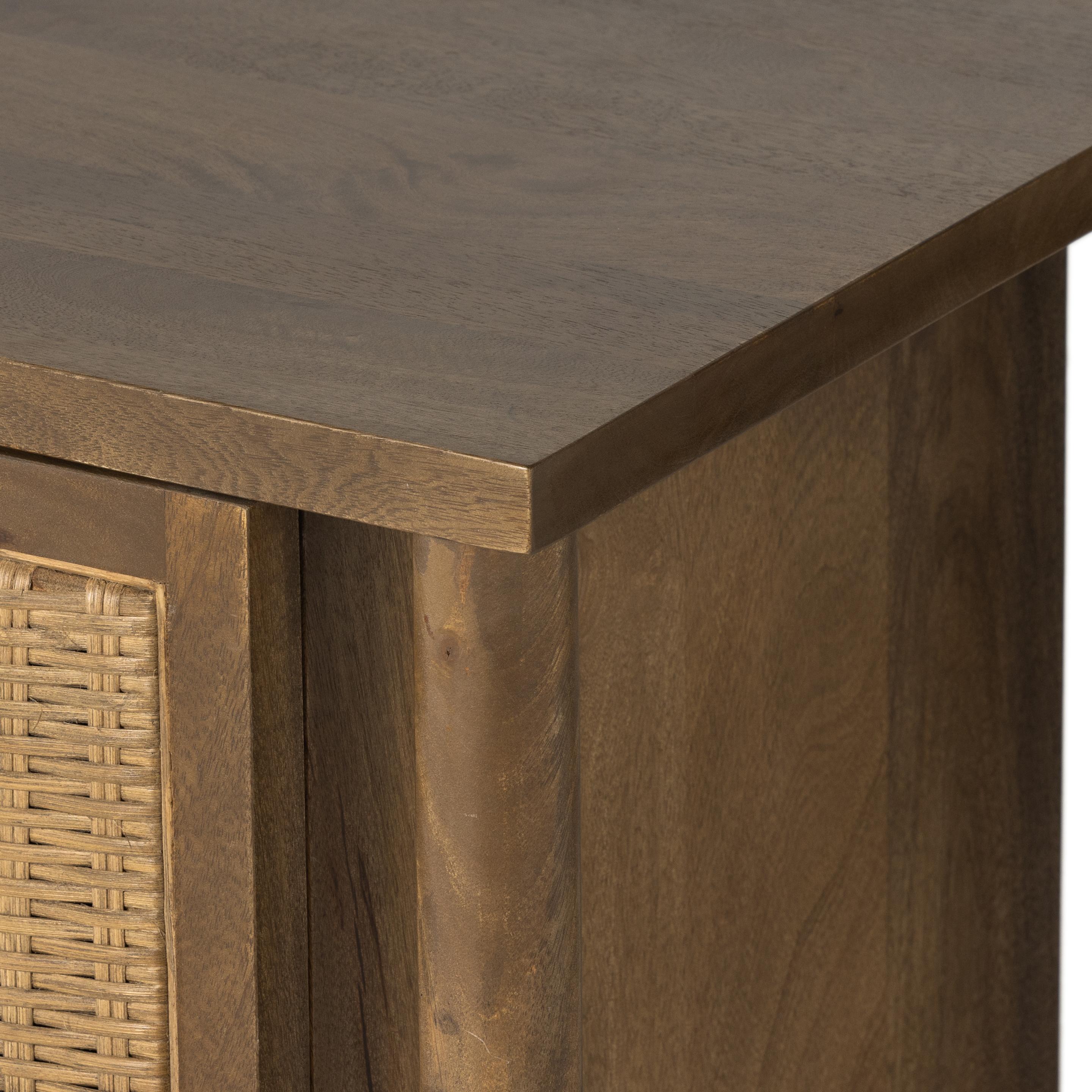 Luisa Sideboard close up of top corner
