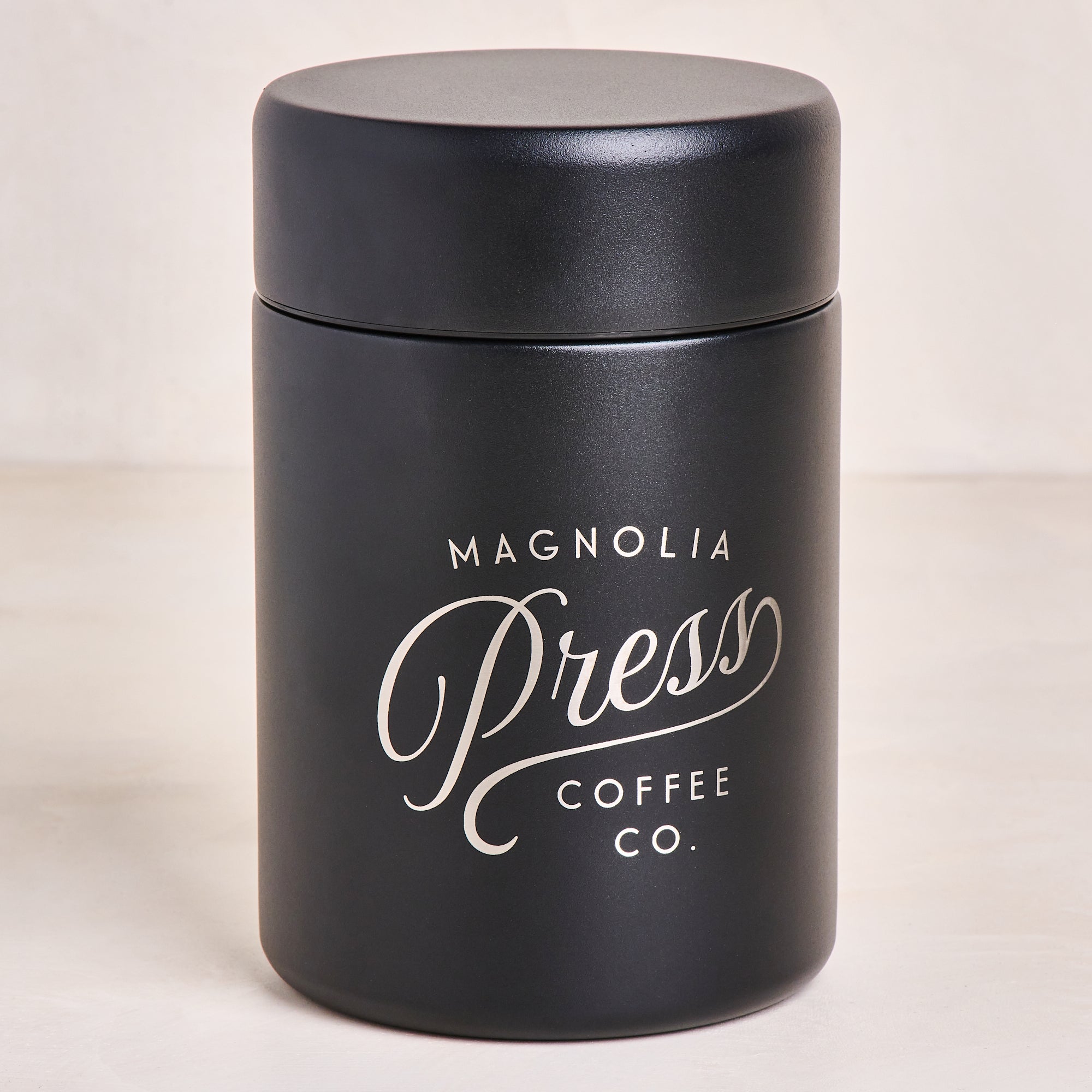 Magnoliass Press Coffee Canister