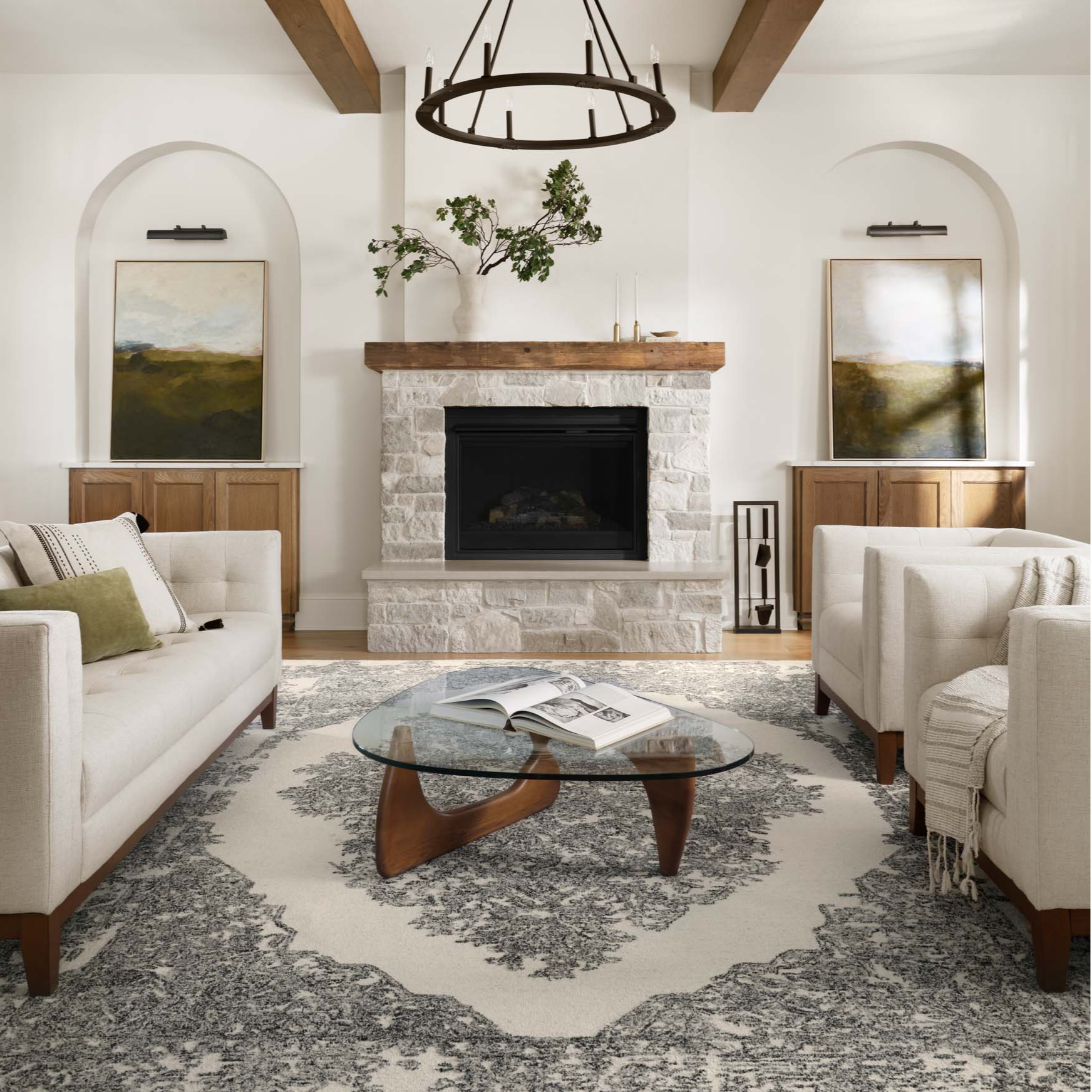Annie Black Rug