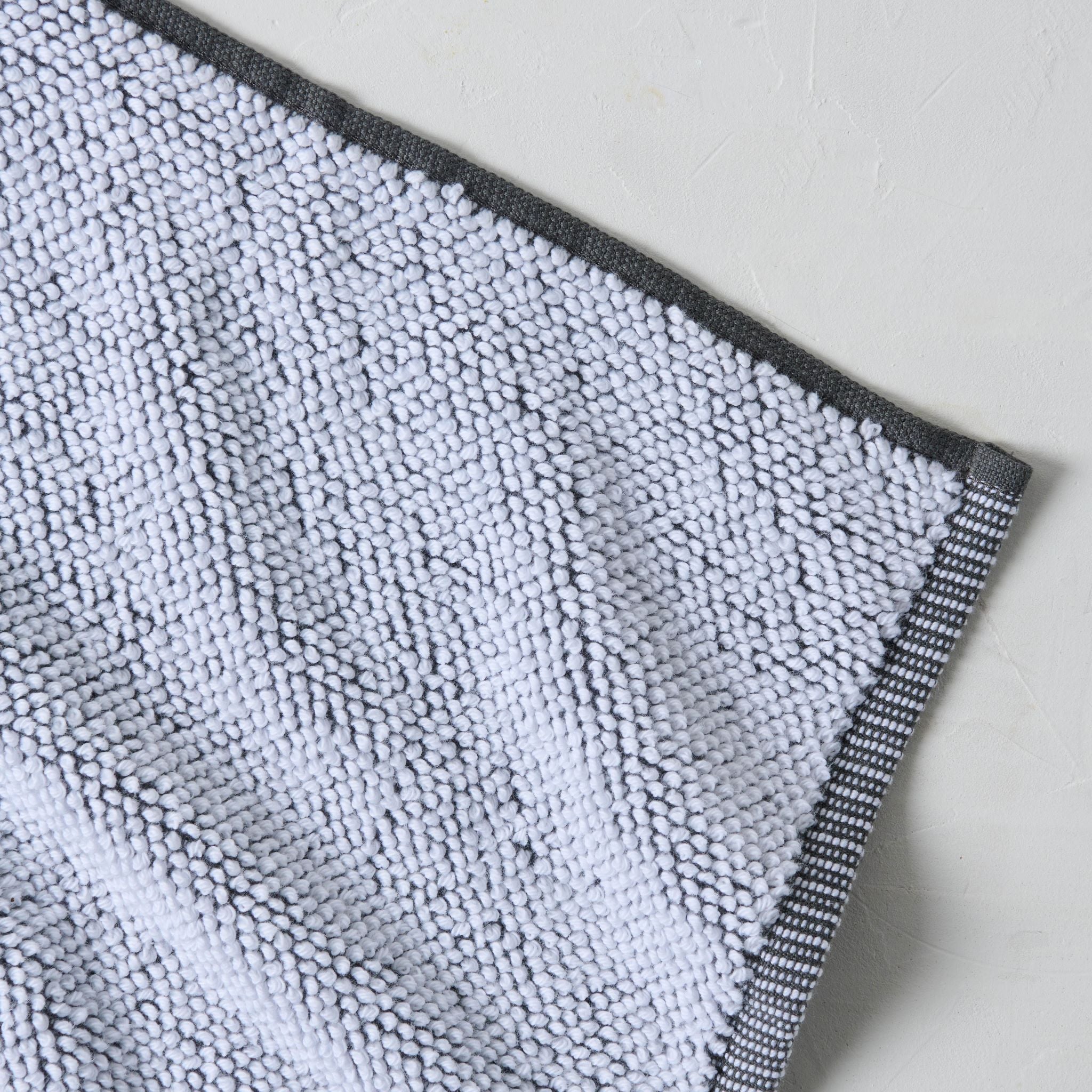 Charcoal Assisi Textured Towel