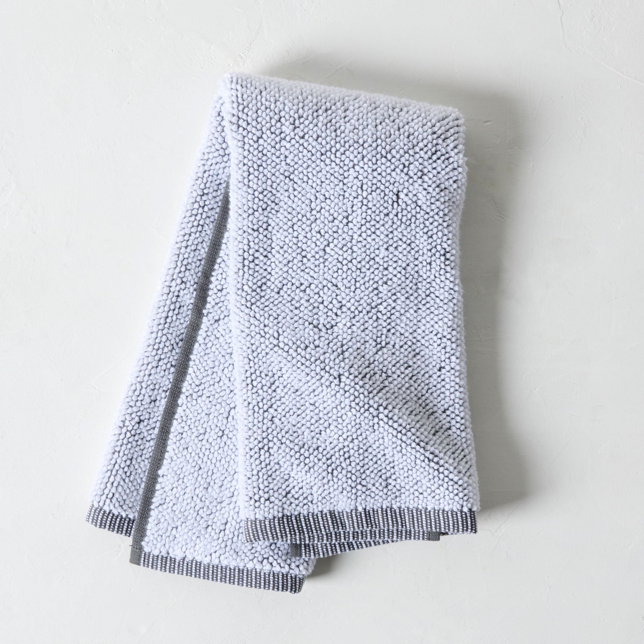 Charcoal Assisi Textured Towel