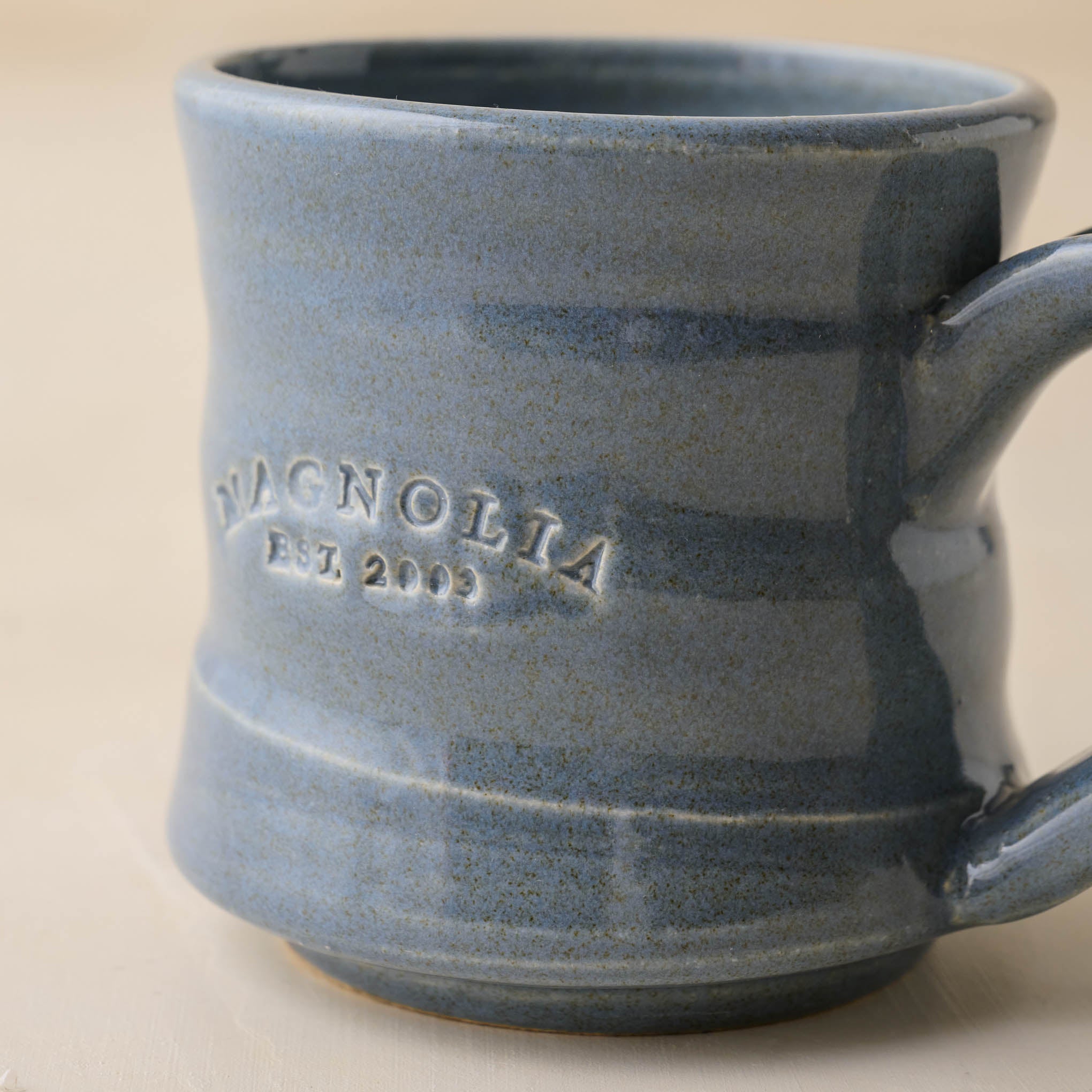 Magnoliass Established Mug - Blue close up