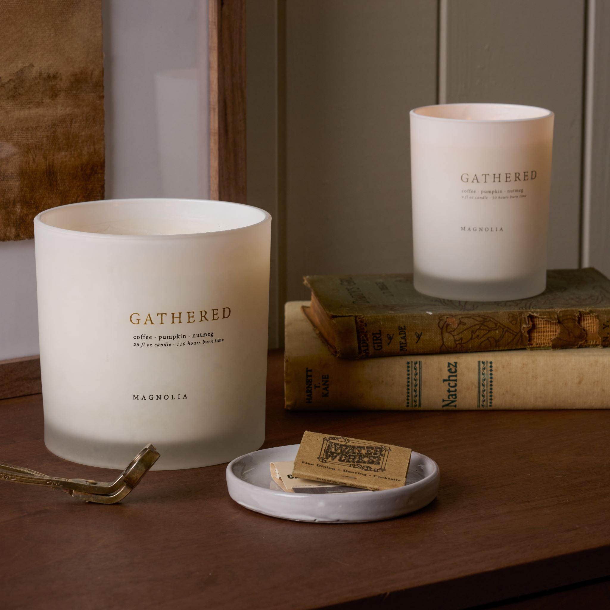 Magnoliass Gathered Candle