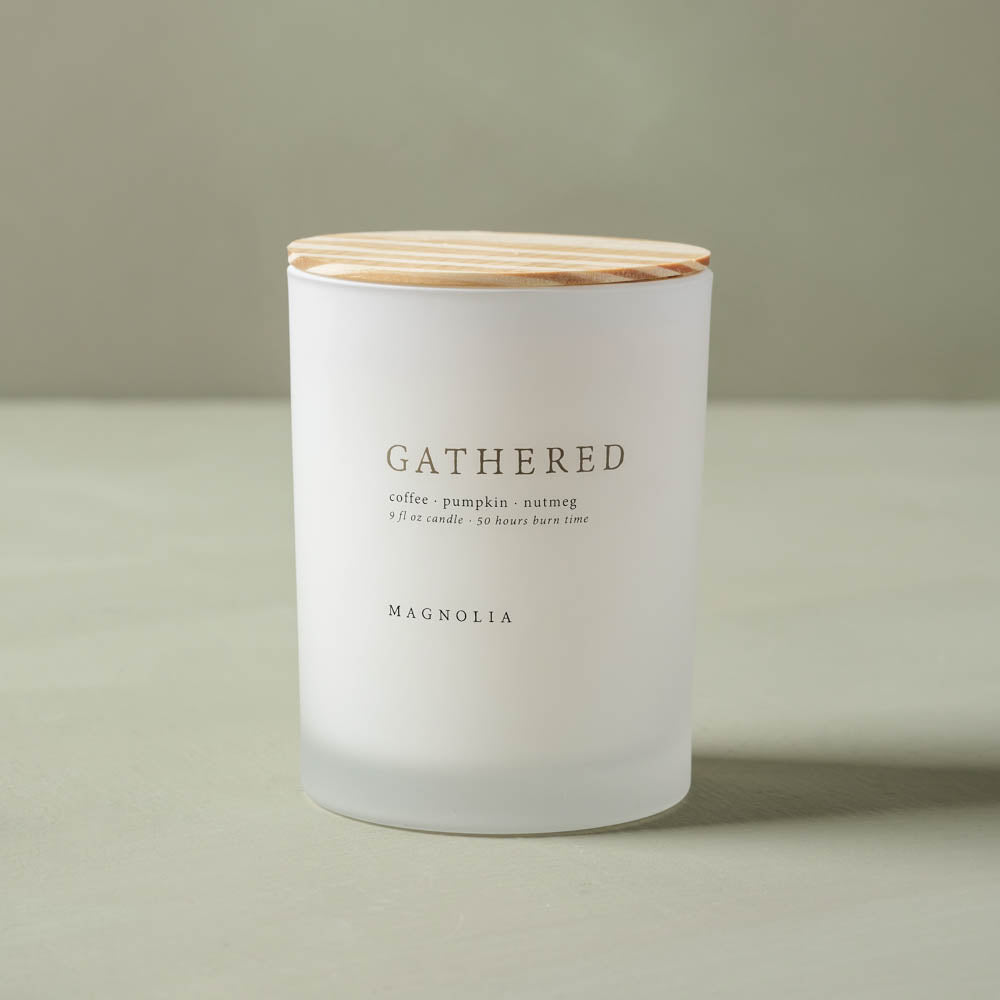 Magnoliass Gathered Candle