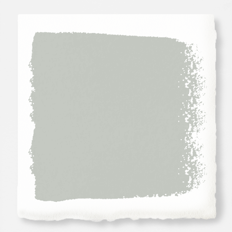 Silver gray tinted with sky blue interior paint