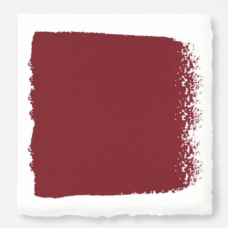 deep red paint