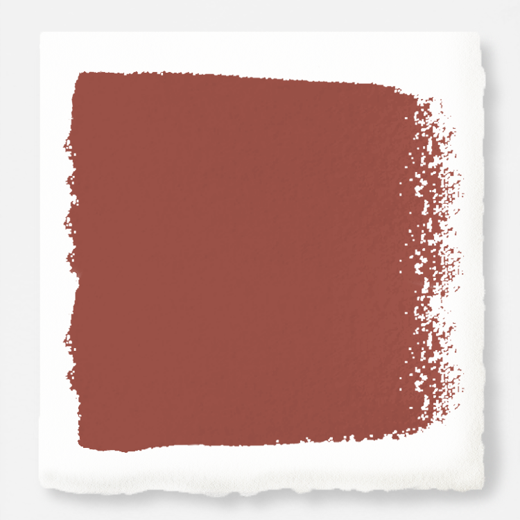 dark rust-red chalk paint