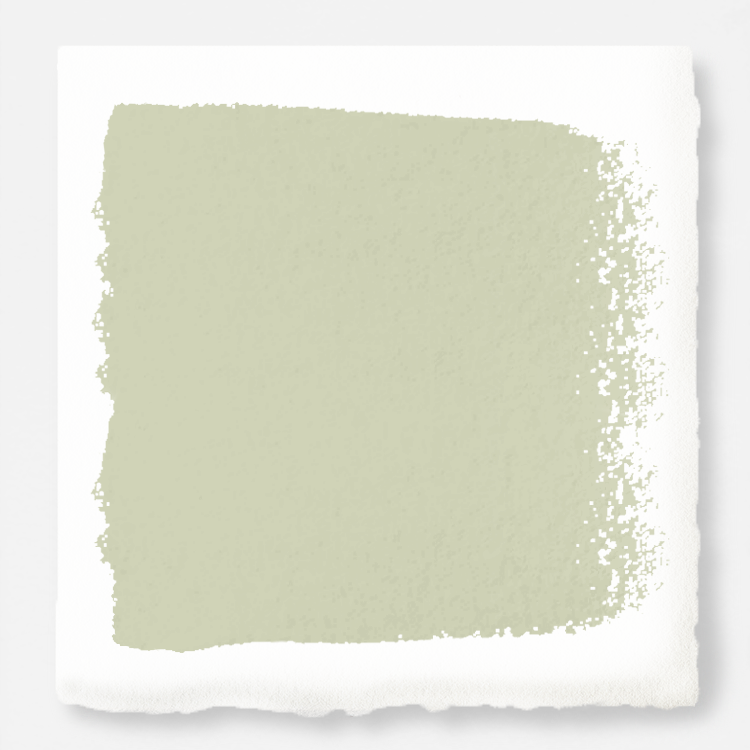 A light khaki green interior paint