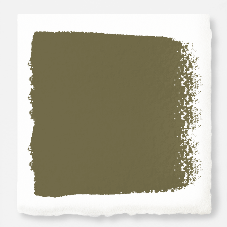 Asparagus green with hazel hues interior paint