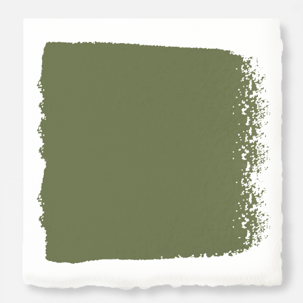 medium muted evergreen green chalk paint