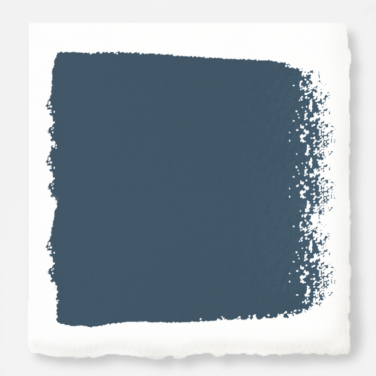 Deep sea blue interior paint named together