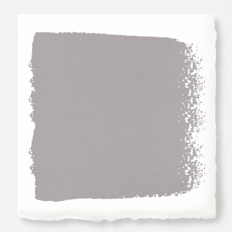 Lavender blush blended with ivory gray door and cabinet paint named vintage collection