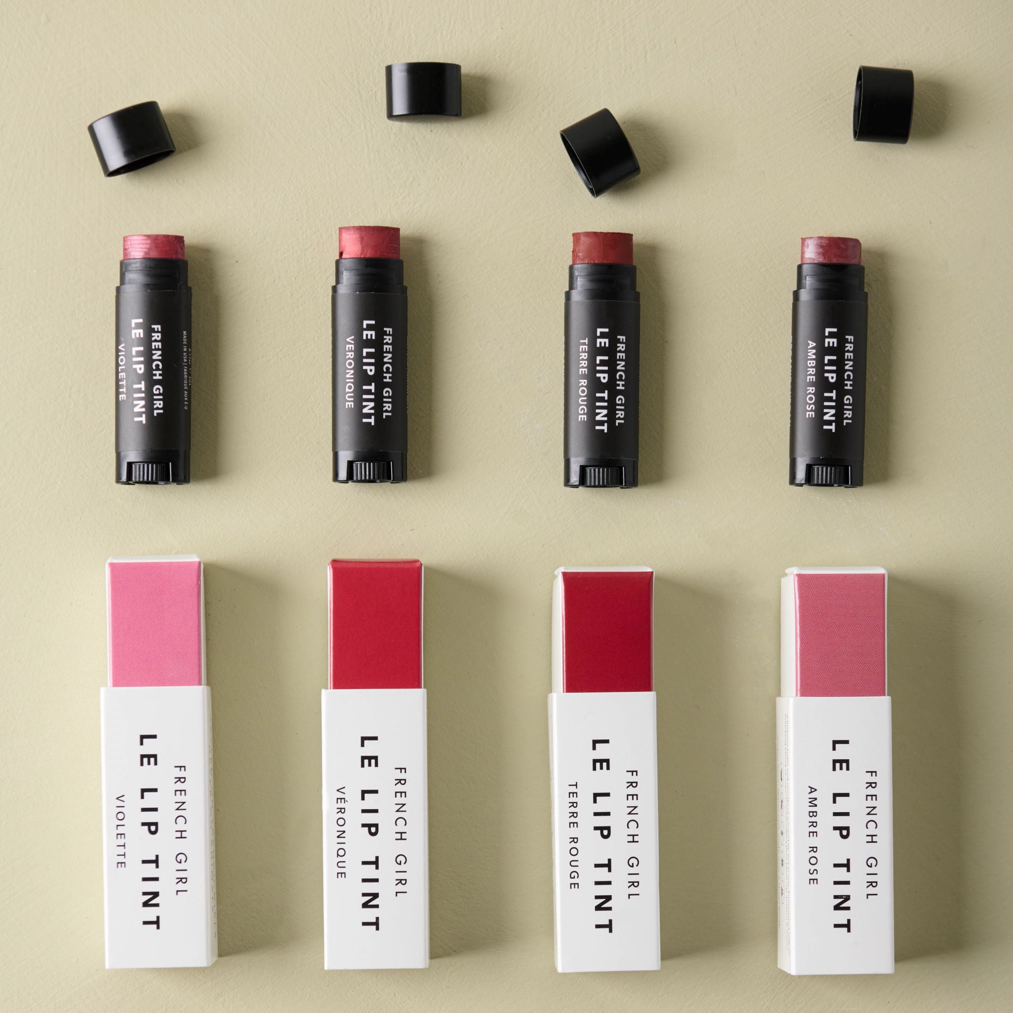 french girl le lip ambre rose tint