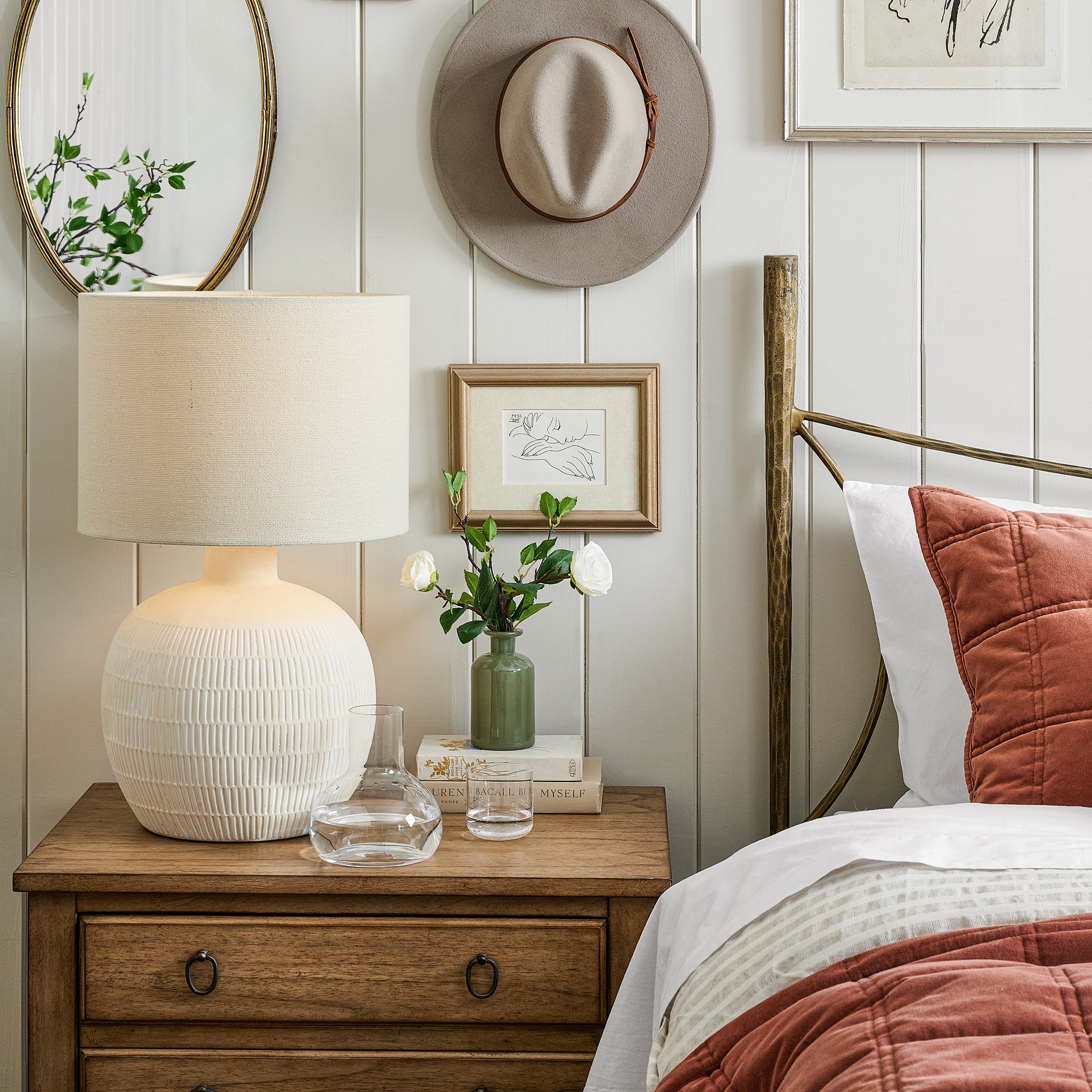 Weekend Velvet Sham - Rustic Clay