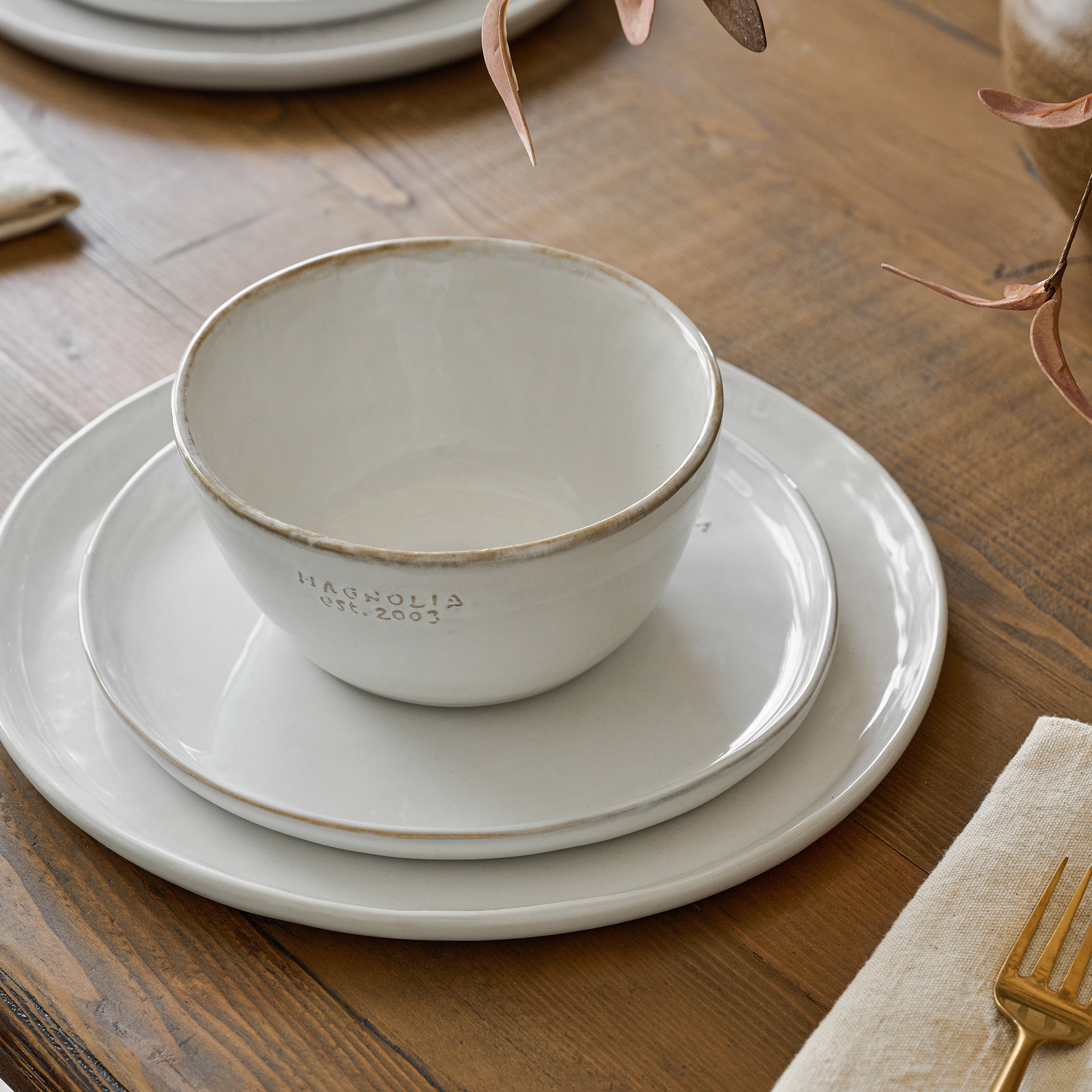 Magnoliass Est. Cereal Bowl on Magnoliass est plates
