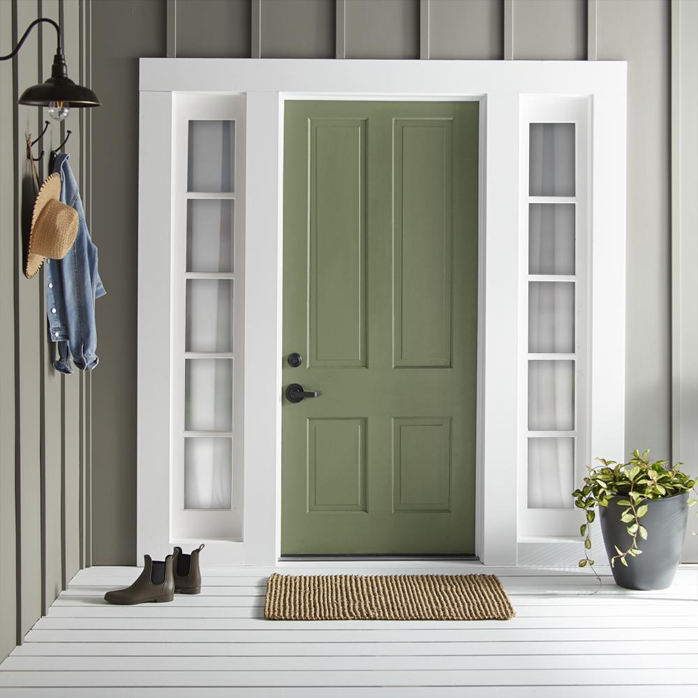 avocado green exterior paint