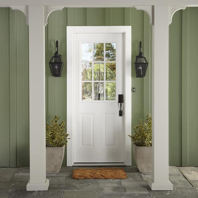 avocado green exterior paint