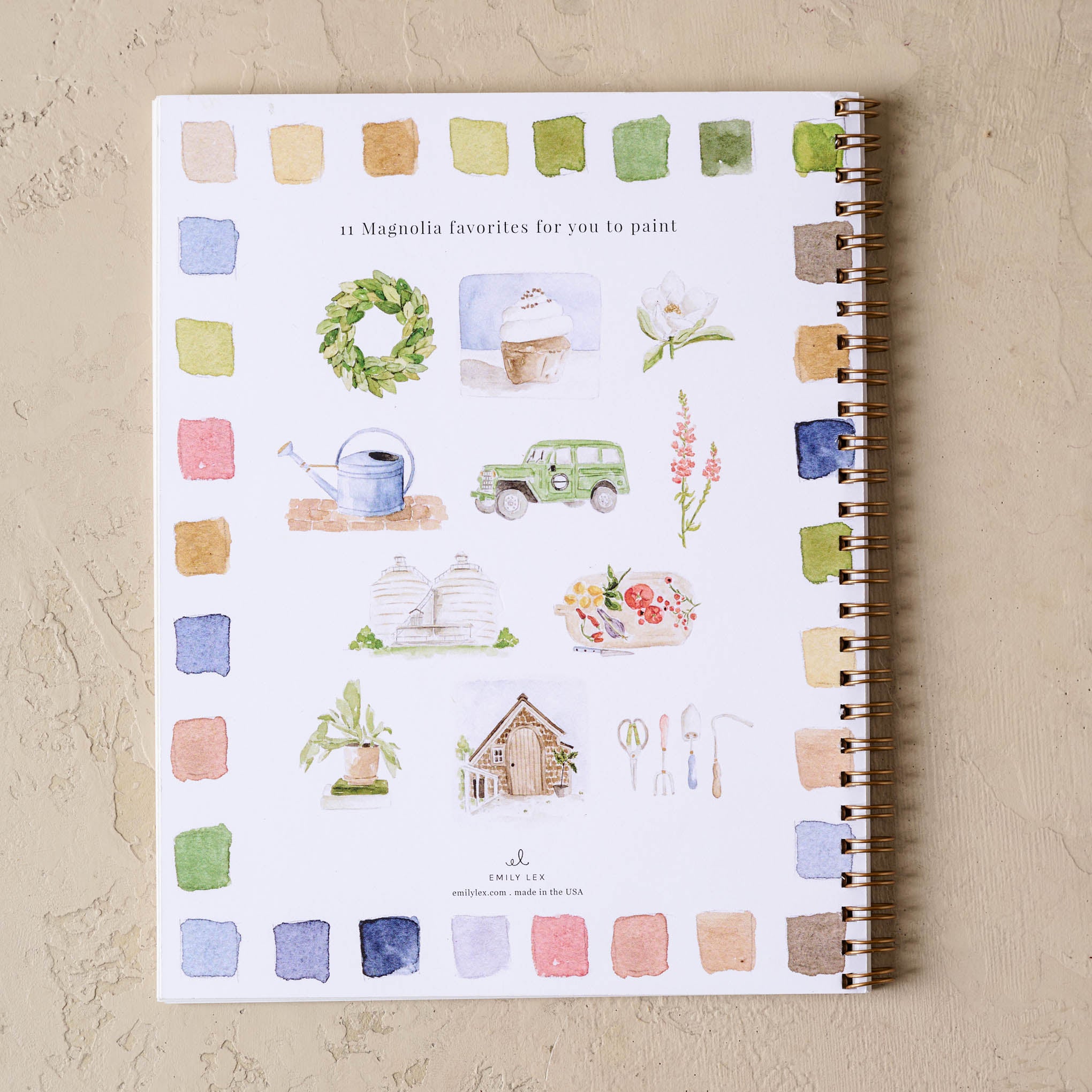 Magnoliass Watercolor Workbook