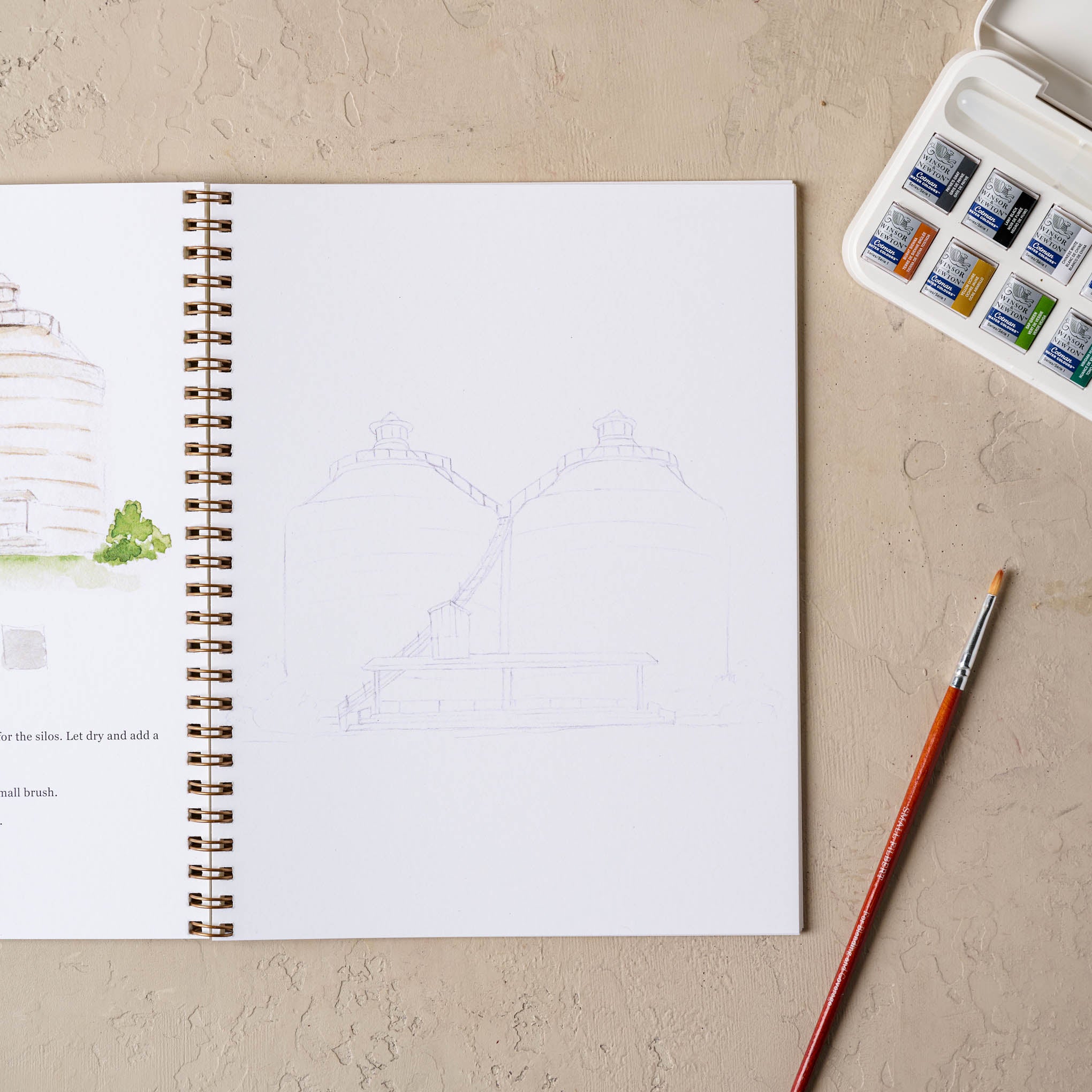 Magnoliass Watercolor Workbook