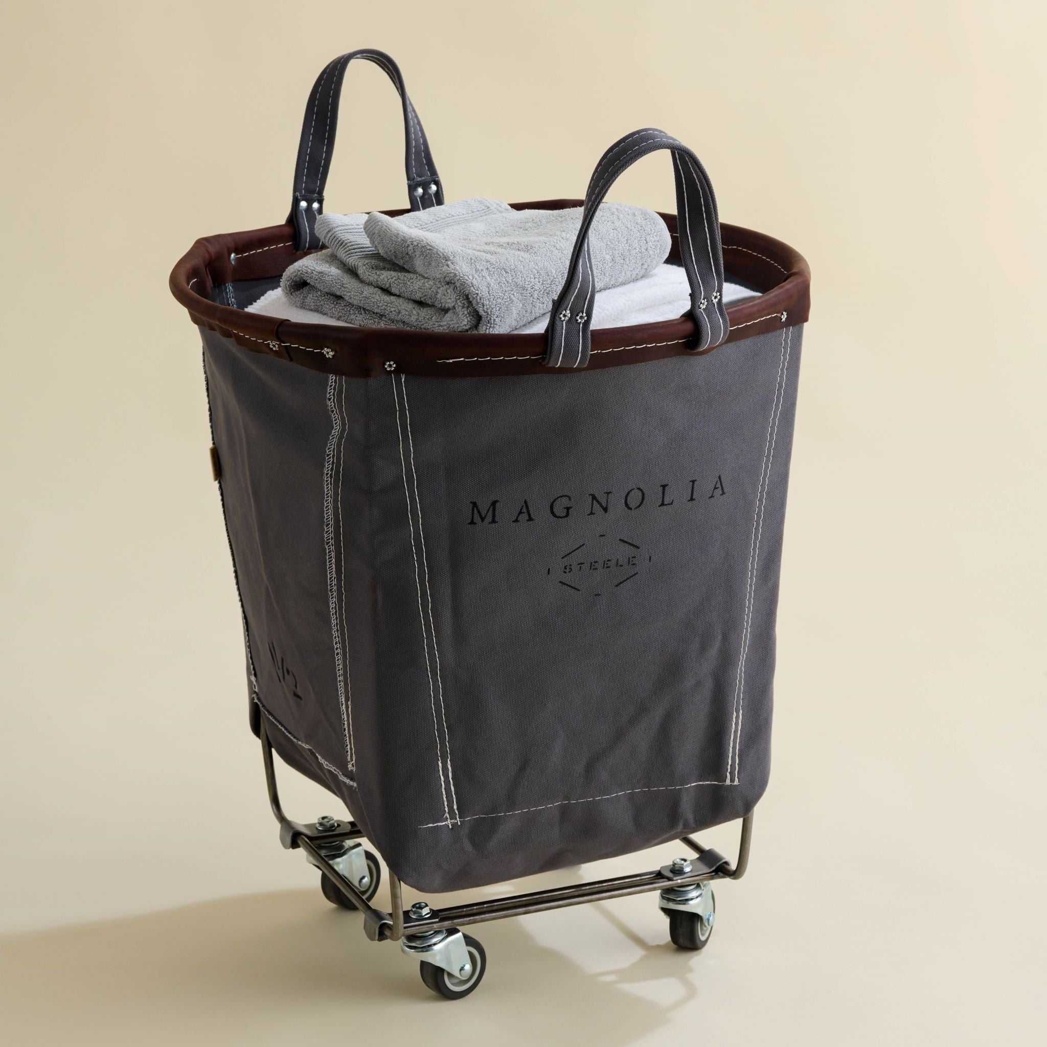 Magnoliass Steele Canvas Large Truck Grey - 1.5 BU