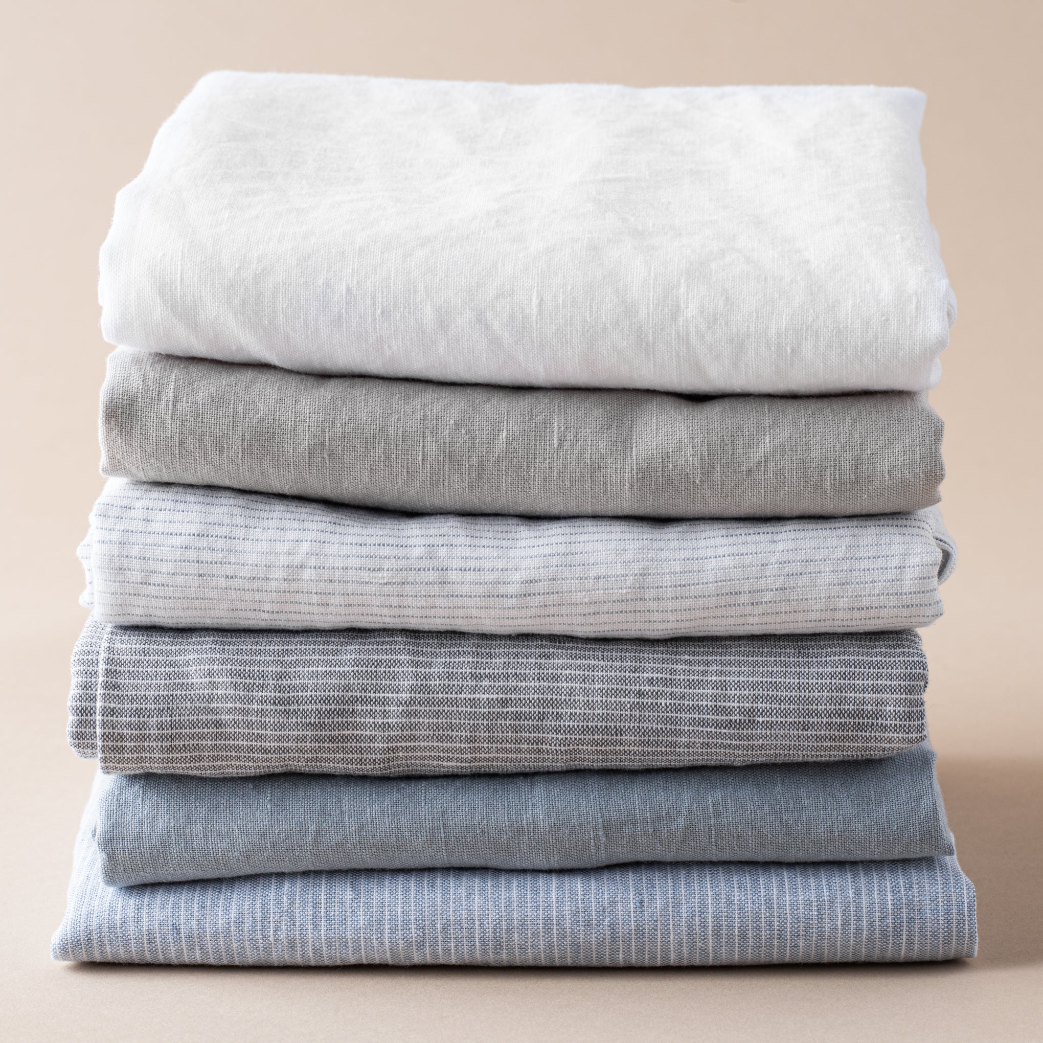 Magnoliass linen cotton pillow sham bedding in white