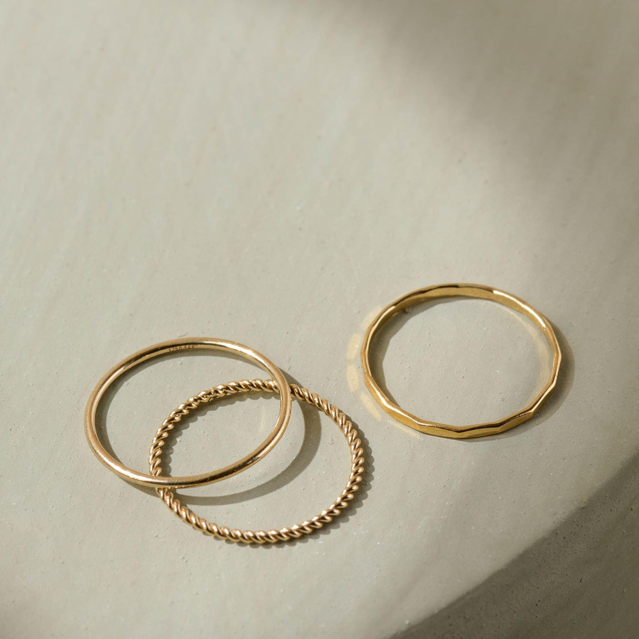 Magnoliass Stacking Ring Set