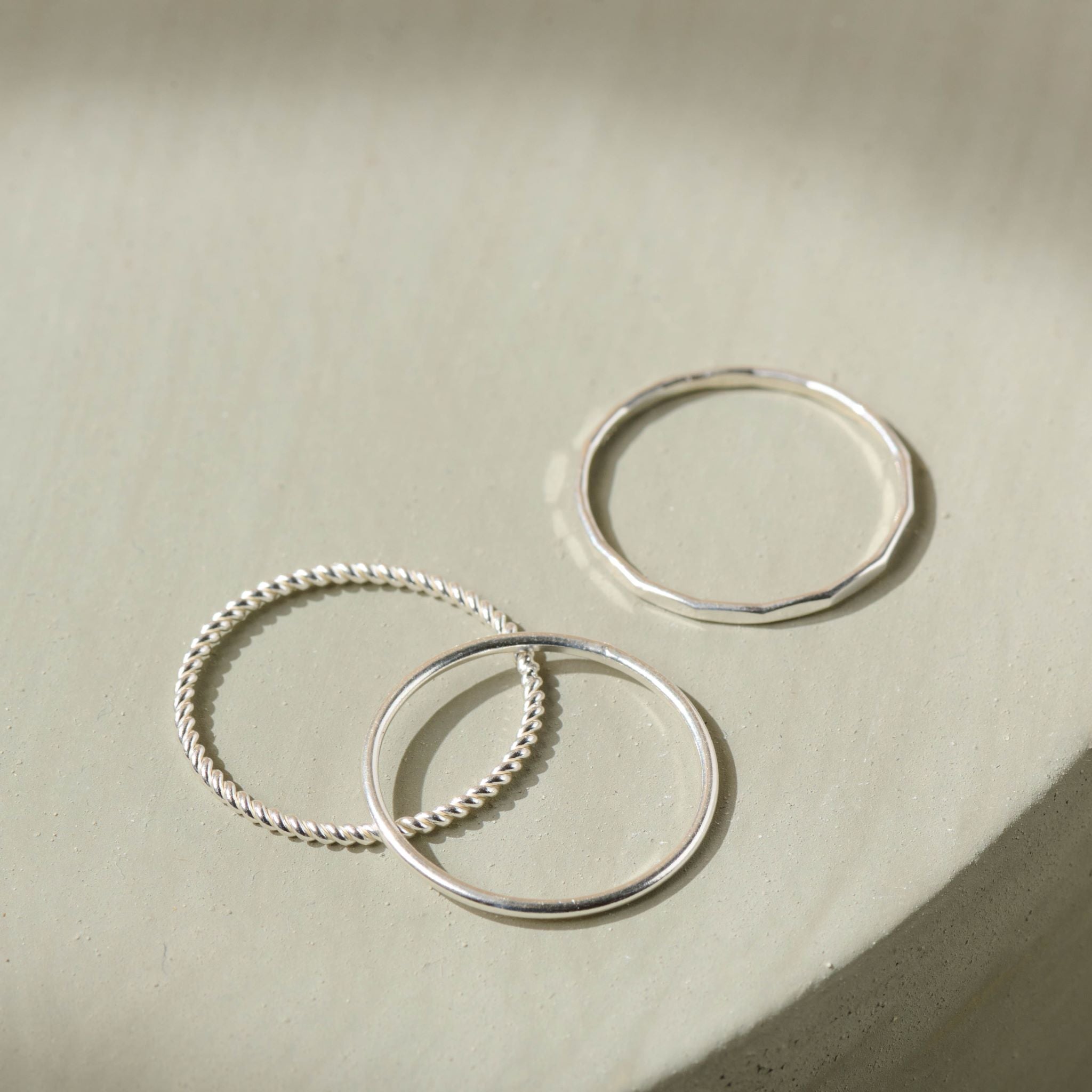 Magnoliass Stacking Ring Set