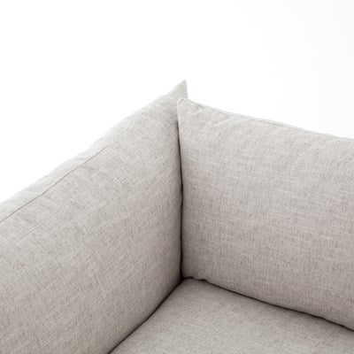 cream fabric sofa