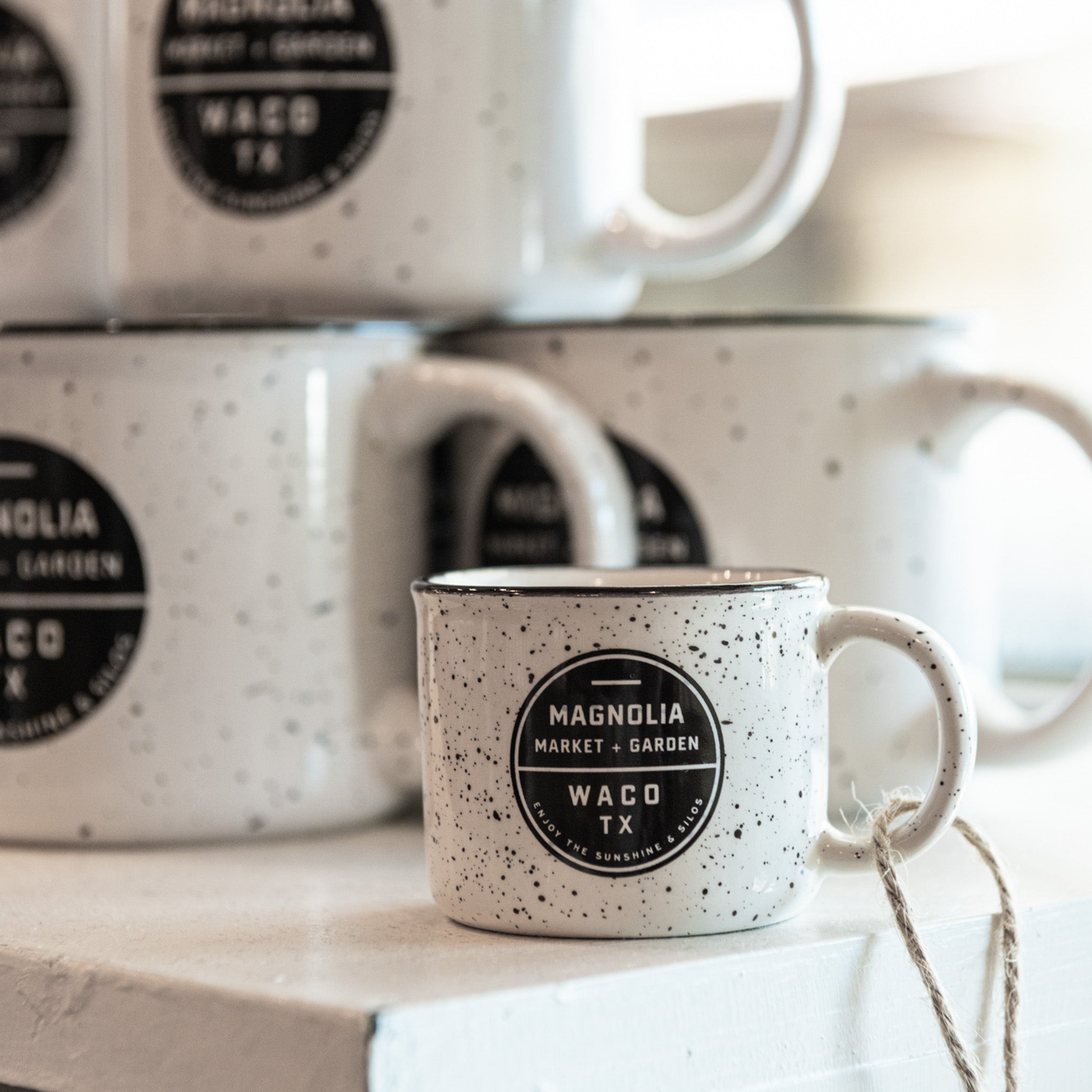 Magnoliass campfire mug christmas ornament