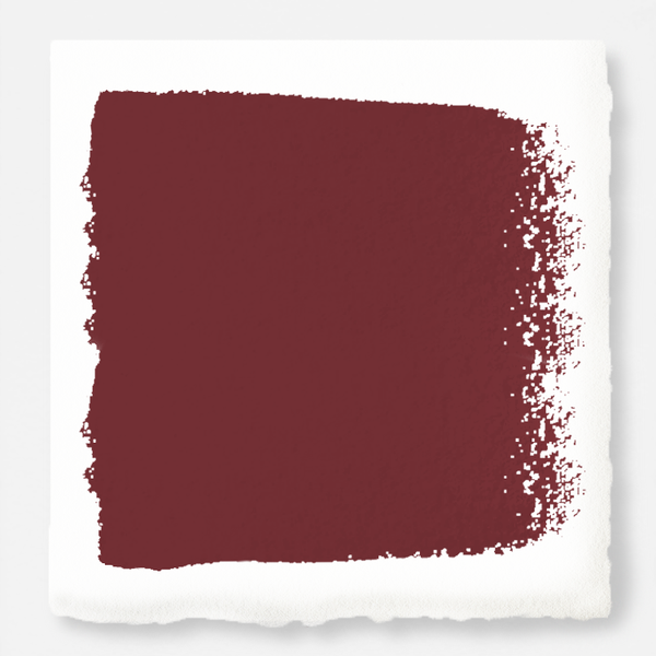 Deep antique red exterior paint
