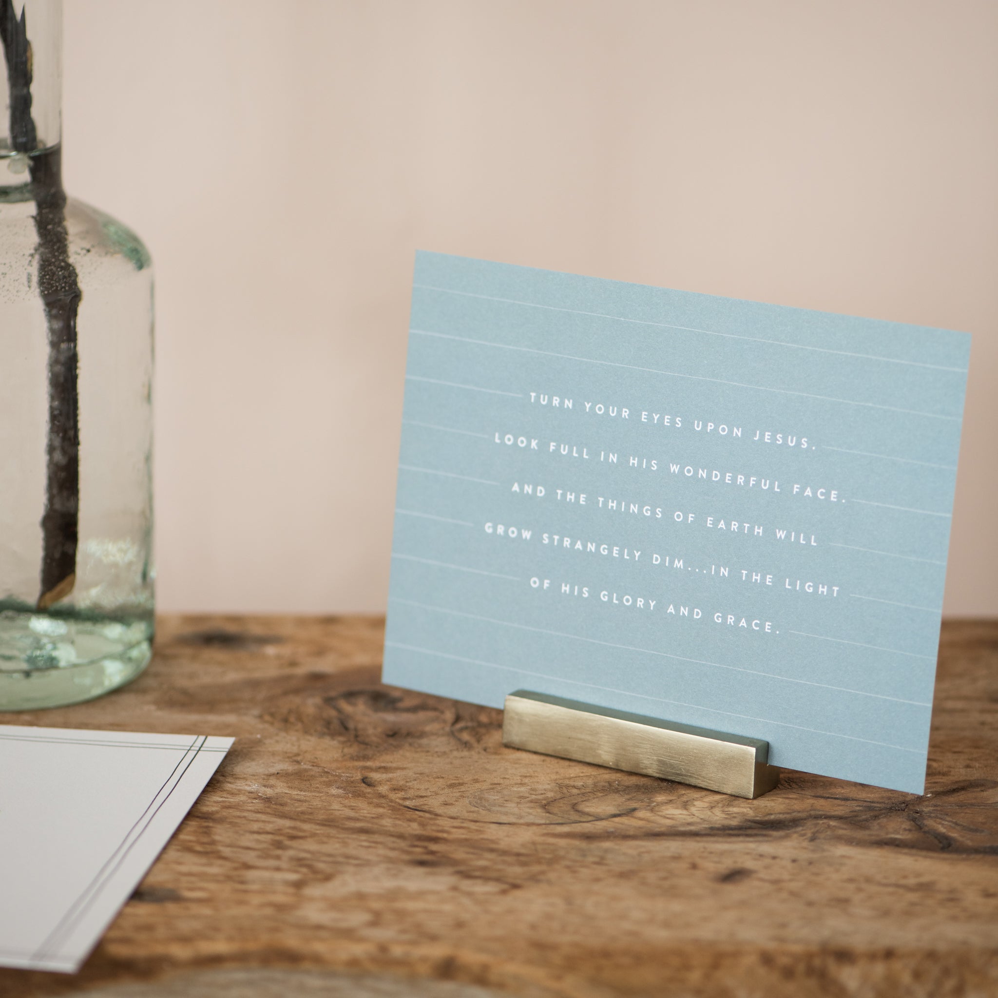 cards with hymns on them