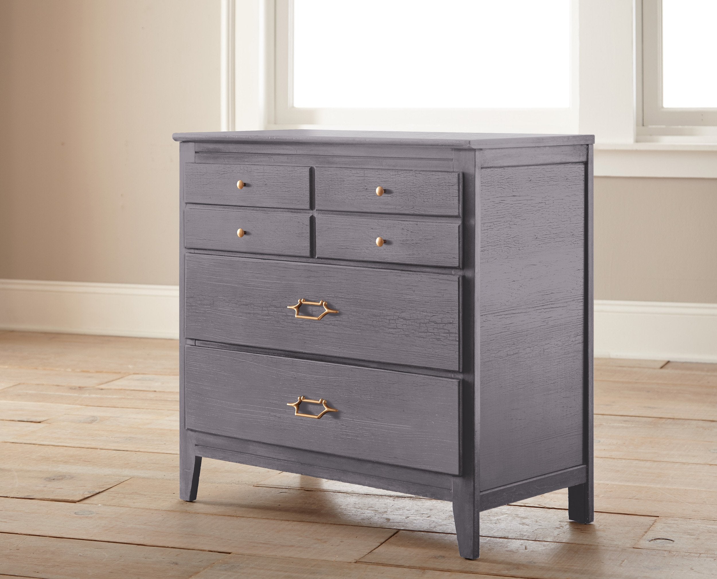 dark muted purple chalk paint