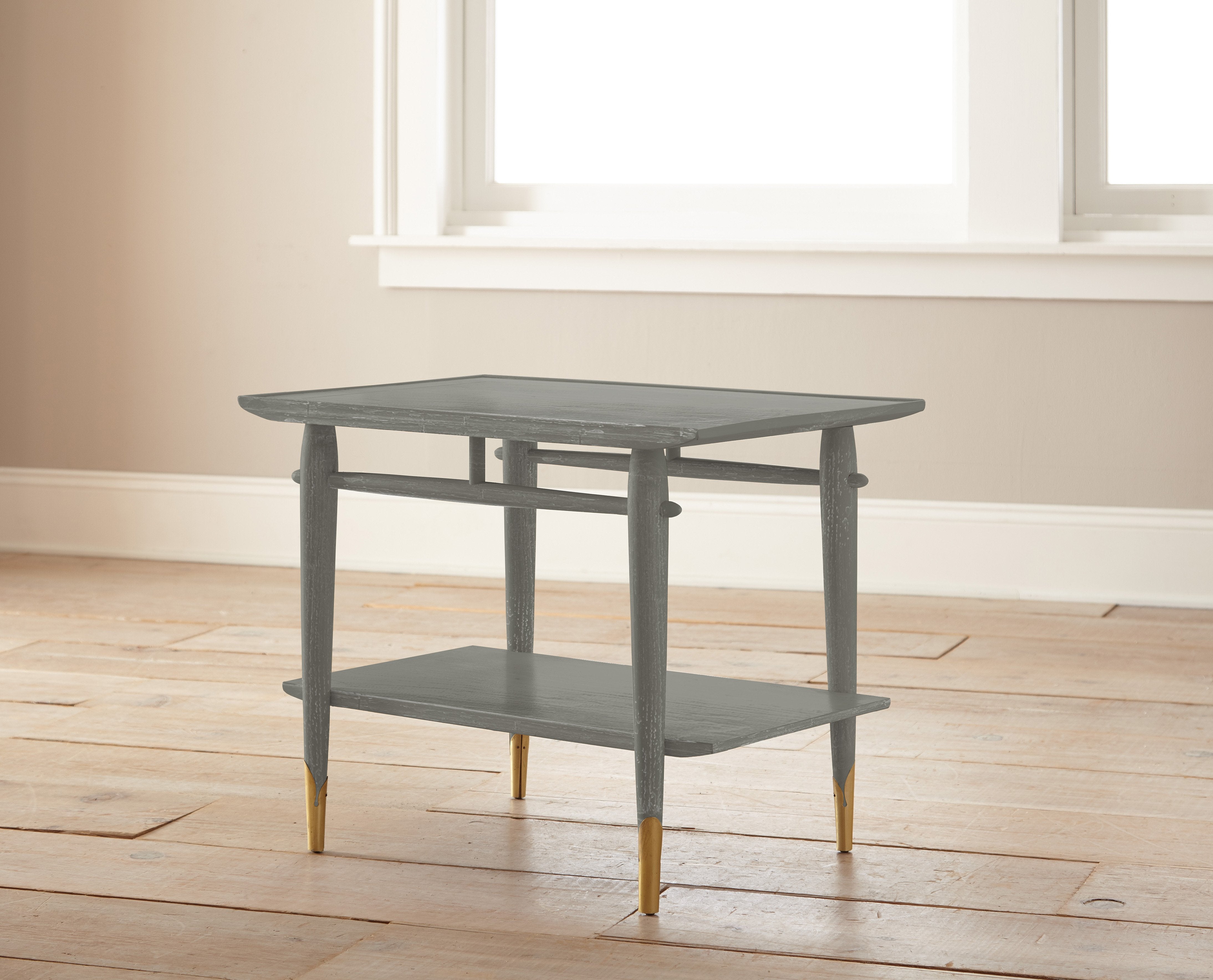 dark grey with olive undertone chalk paint