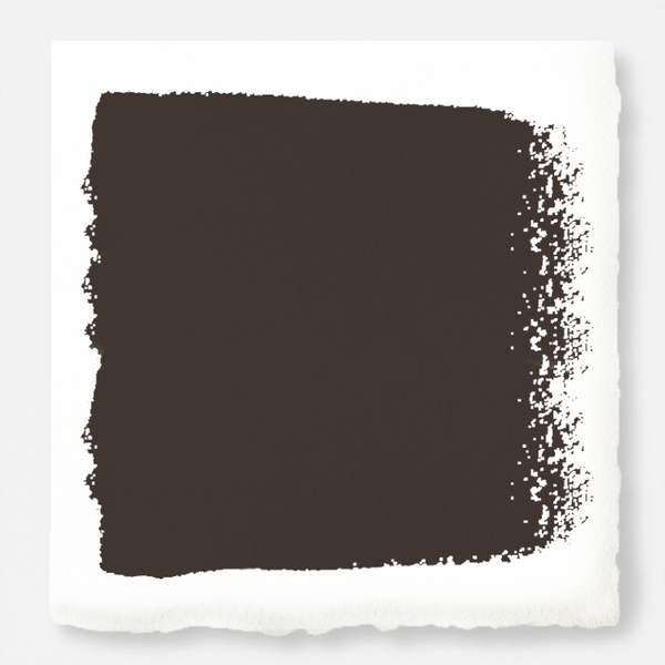 Dark chocolate brown with notes of red wine exterior paint