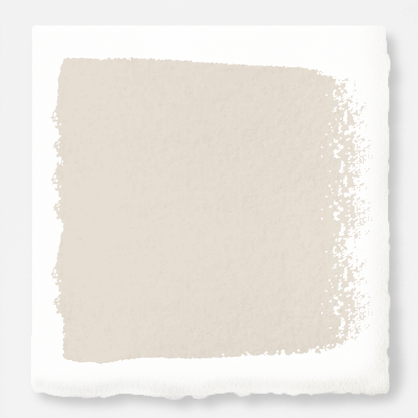 Oatmeal white with peach accents exterior paint